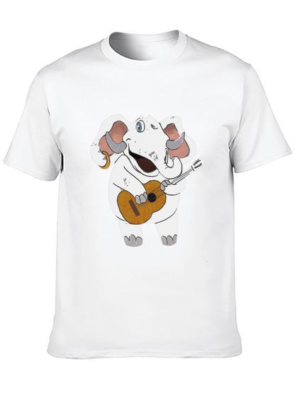 Elephant Guitar Player T-Shirt