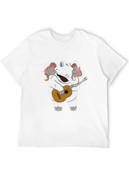Elephant Guitar Player T-Shirt