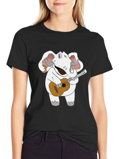 Elephant Guitar Player T-Shirt