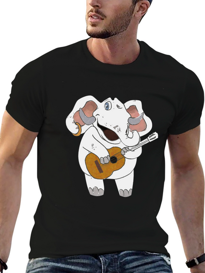 Elephant Guitar Player T-Shirt