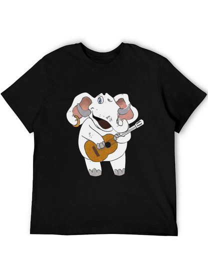 Elephant Guitar Player T-Shirt