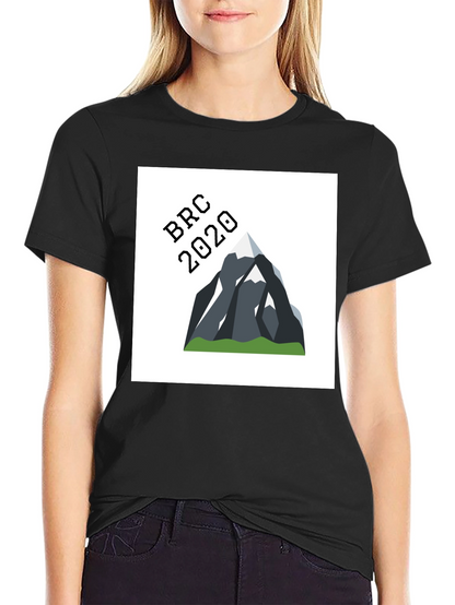 BRC 2020 Mountain Graphic Tee - Black Cotton Blend