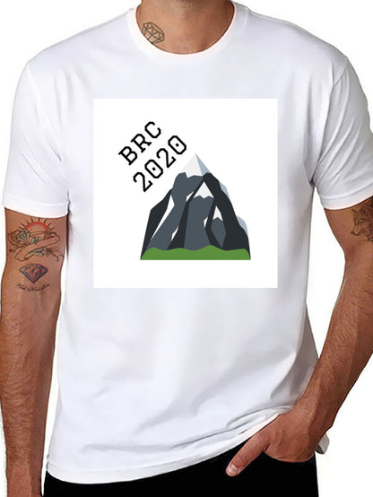 BRC 2020 Mountain Graphic Tee - Black Cotton Blend