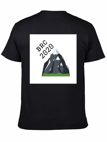 BRC 2020 Mountain Graphic Tee - Black Cotton Blend