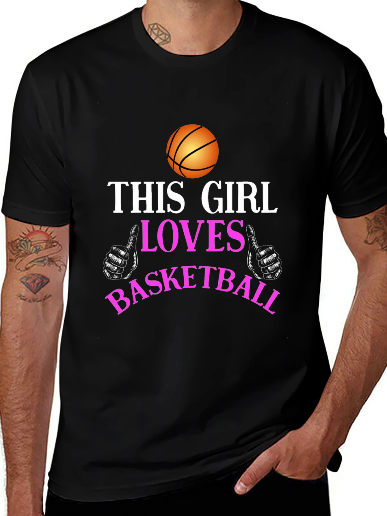 This Girl Loves Basketball T-Shirt