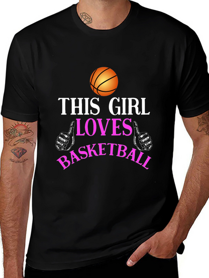 This Girl Loves Basketball T-Shirt