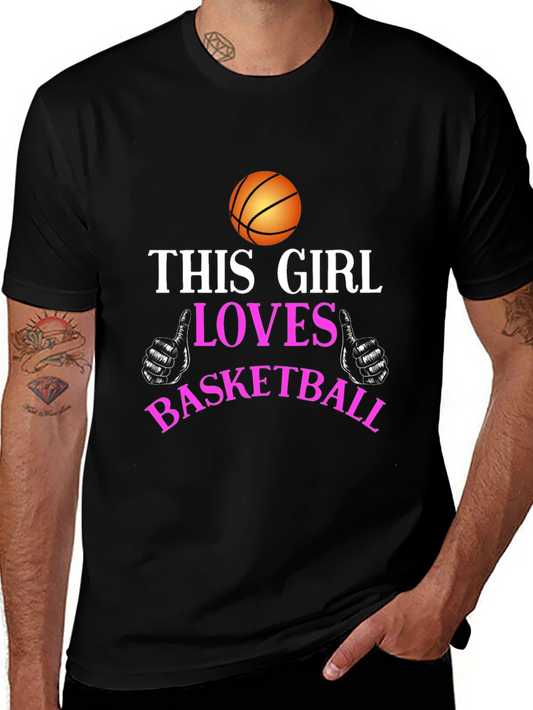 This Girl Loves Basketball T-Shirt