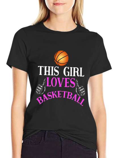 This Girl Loves Basketball T-Shirt