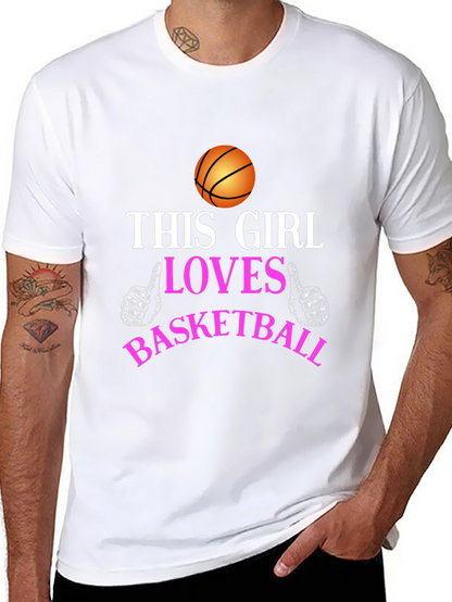 This Girl Loves Basketball T-Shirt