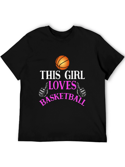 This Girl Loves Basketball T-Shirt