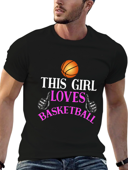 This Girl Loves Basketball T-Shirt