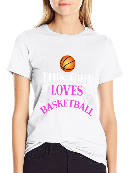 This Girl Loves Basketball T-Shirt