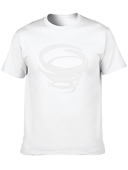 Tornado Graphic Tee - Black Cotton Blend