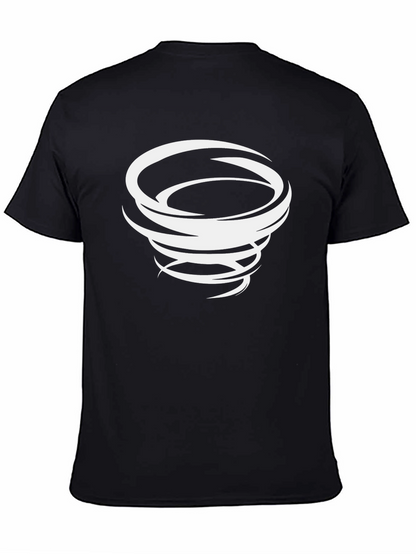 Tornado Graphic Tee - Black Cotton Blend
