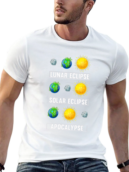 Eclipse Apocalypse T-Shirt - Space Humor Tee
