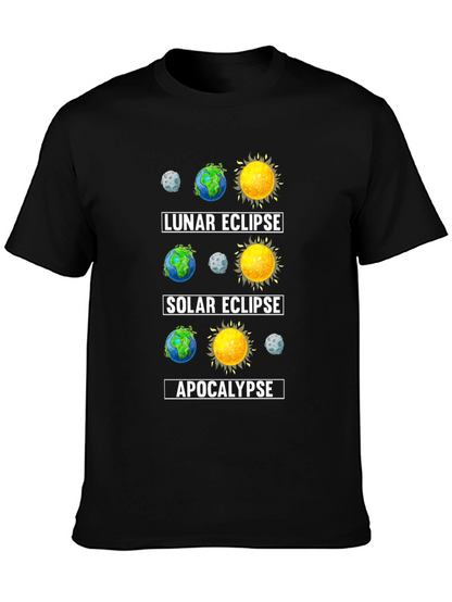 Eclipse Apocalypse T-Shirt - Space Humor Tee