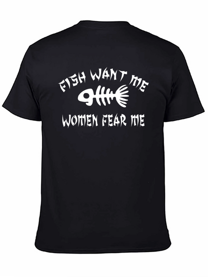 Fish Want Me Women Fear Me T-Shirt