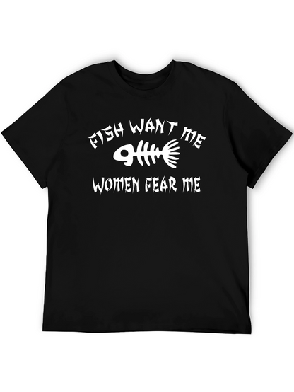 Fish Want Me Women Fear Me T-Shirt