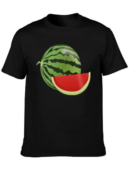 Watermelon Graphic T-Shirt - Summer Casual Wear