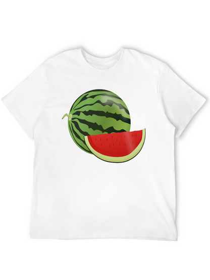 Watermelon Graphic T-Shirt - Summer Casual Wear