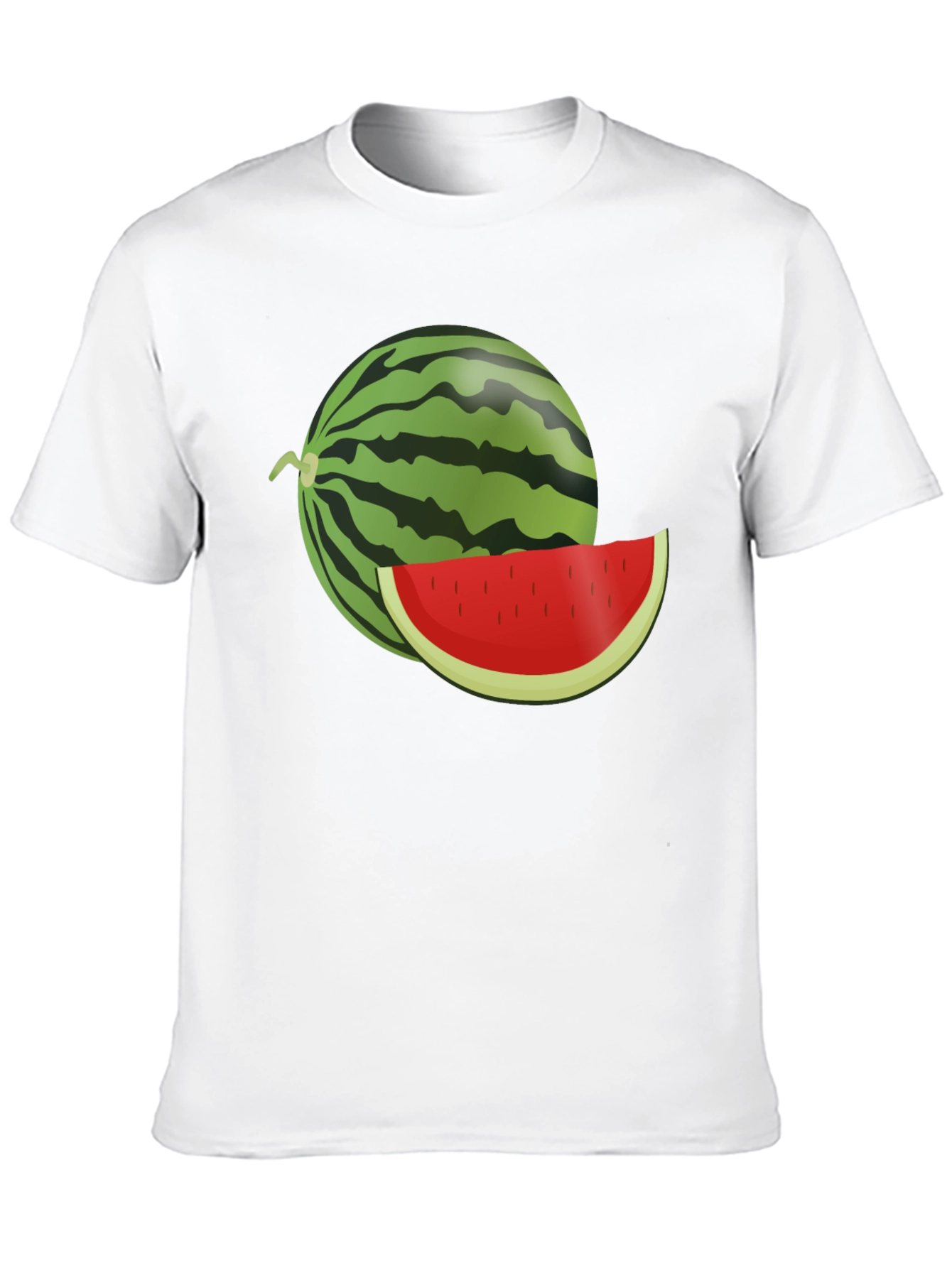 Watermelon Graphic T-Shirt - Summer Casual Wear