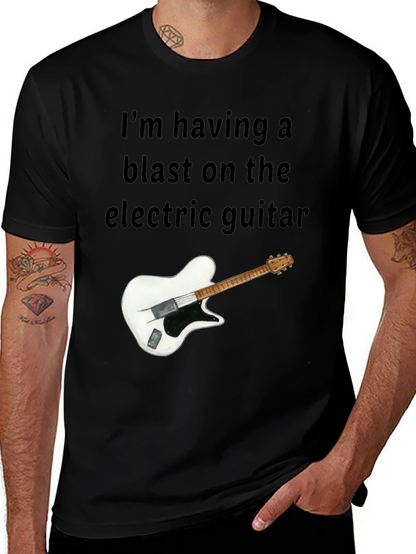 Electric Guitar T-Shirt - Musician Graphic Tee