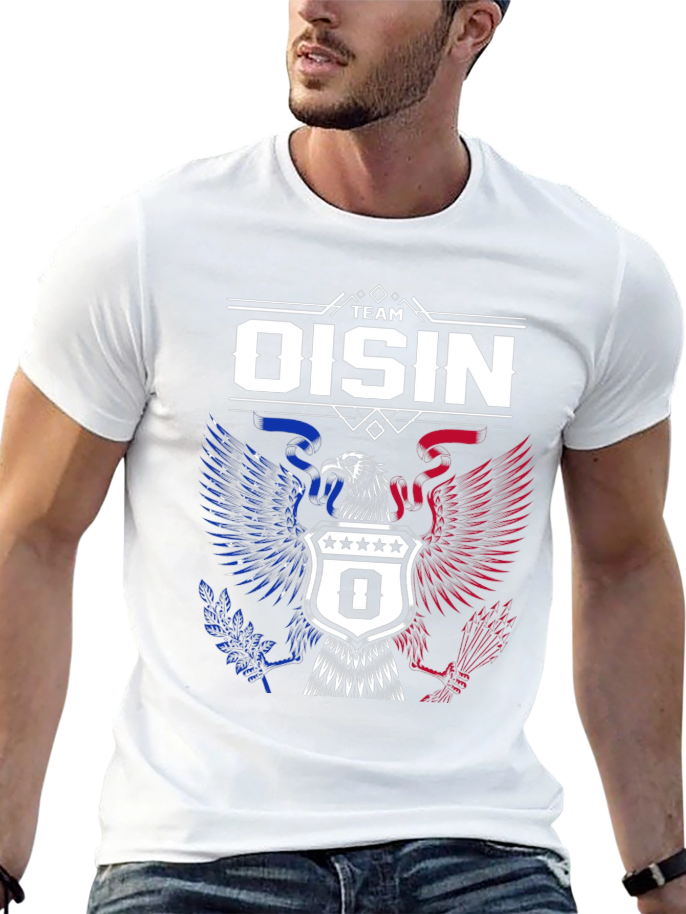 Team Oisin Eagle Crest Graphic T-Shirt