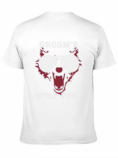 Grooms Wolf Pack Graphic Tee