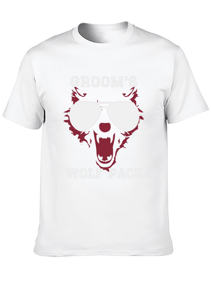 Grooms Wolf Pack Graphic Tee