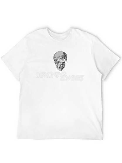 Demons and Zombies Graphic Tee - Black