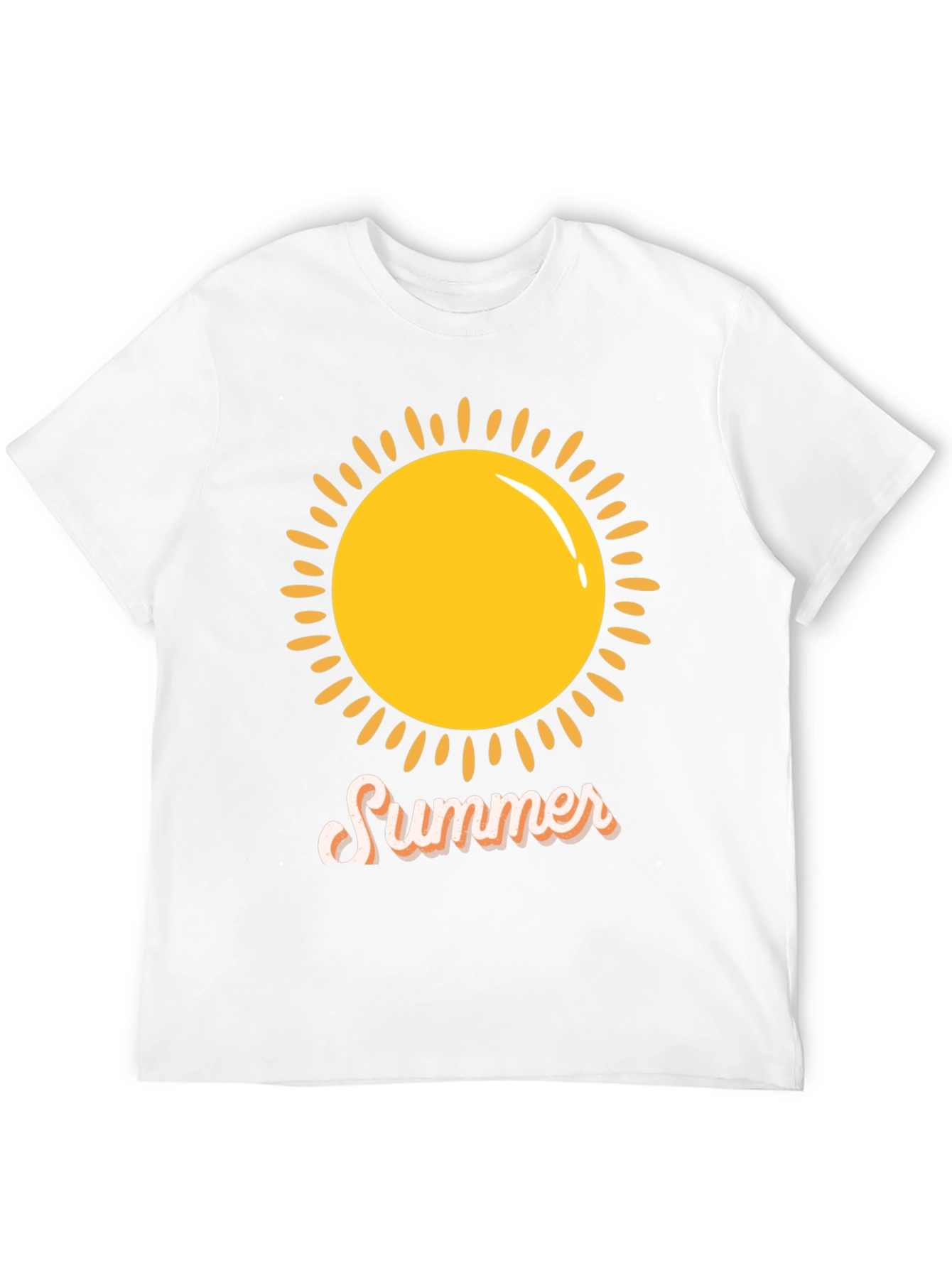 Summer Sun Graphic Tee -  Black Casual Shirt