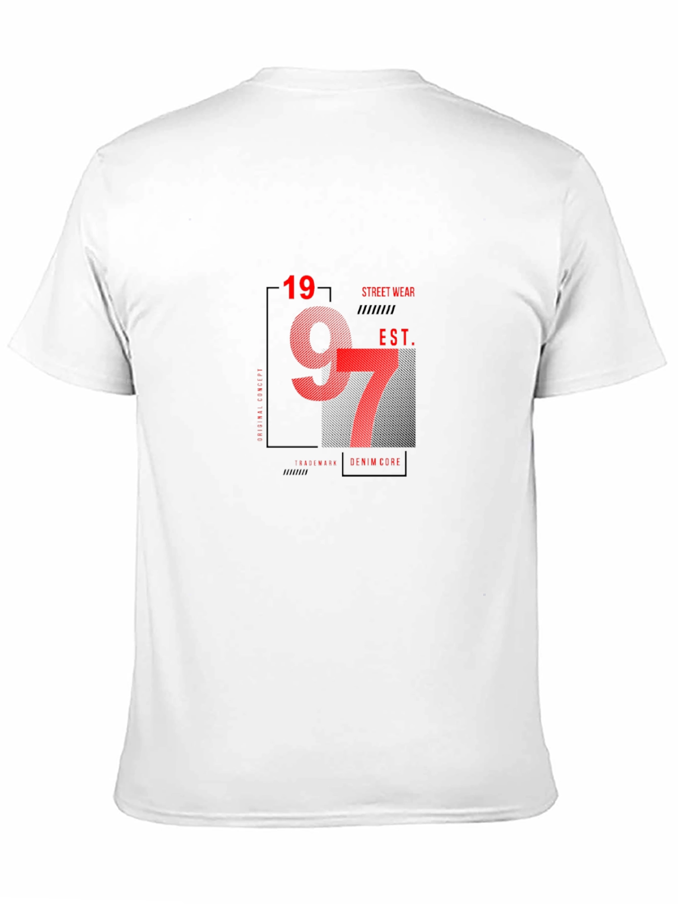 Stylish Black Graphic T-Shirt - 1997 Street Wear