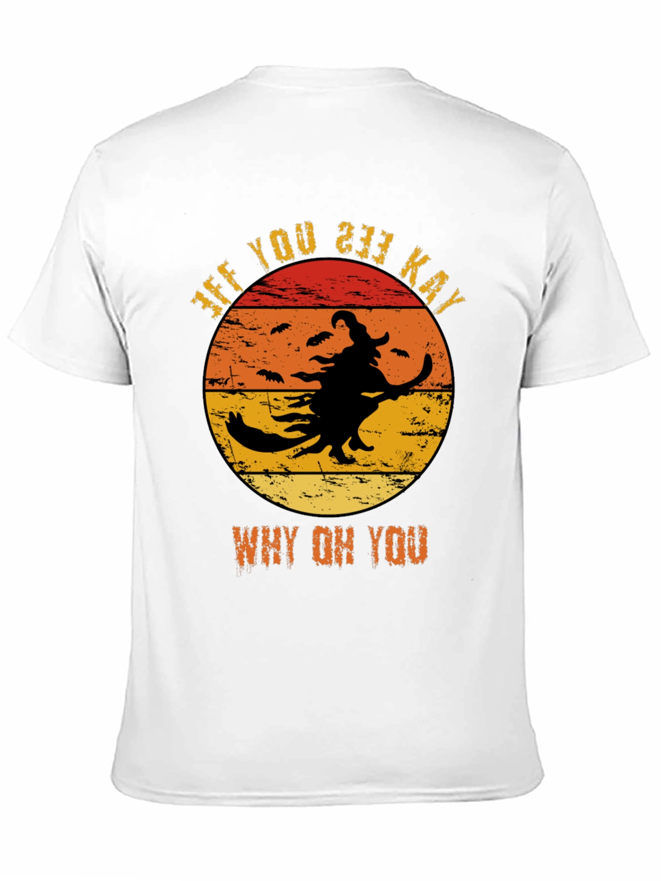 Funny Halloween Witch T-Shirt - Why Oh You!