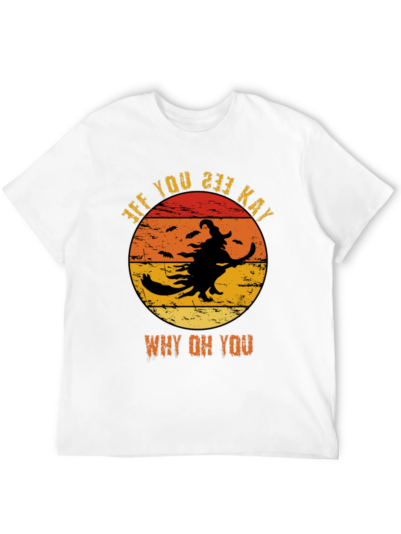 Funny Halloween Witch T-Shirt - Why Oh You!