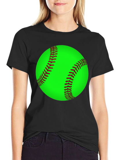 Neon Softball T-Shirt