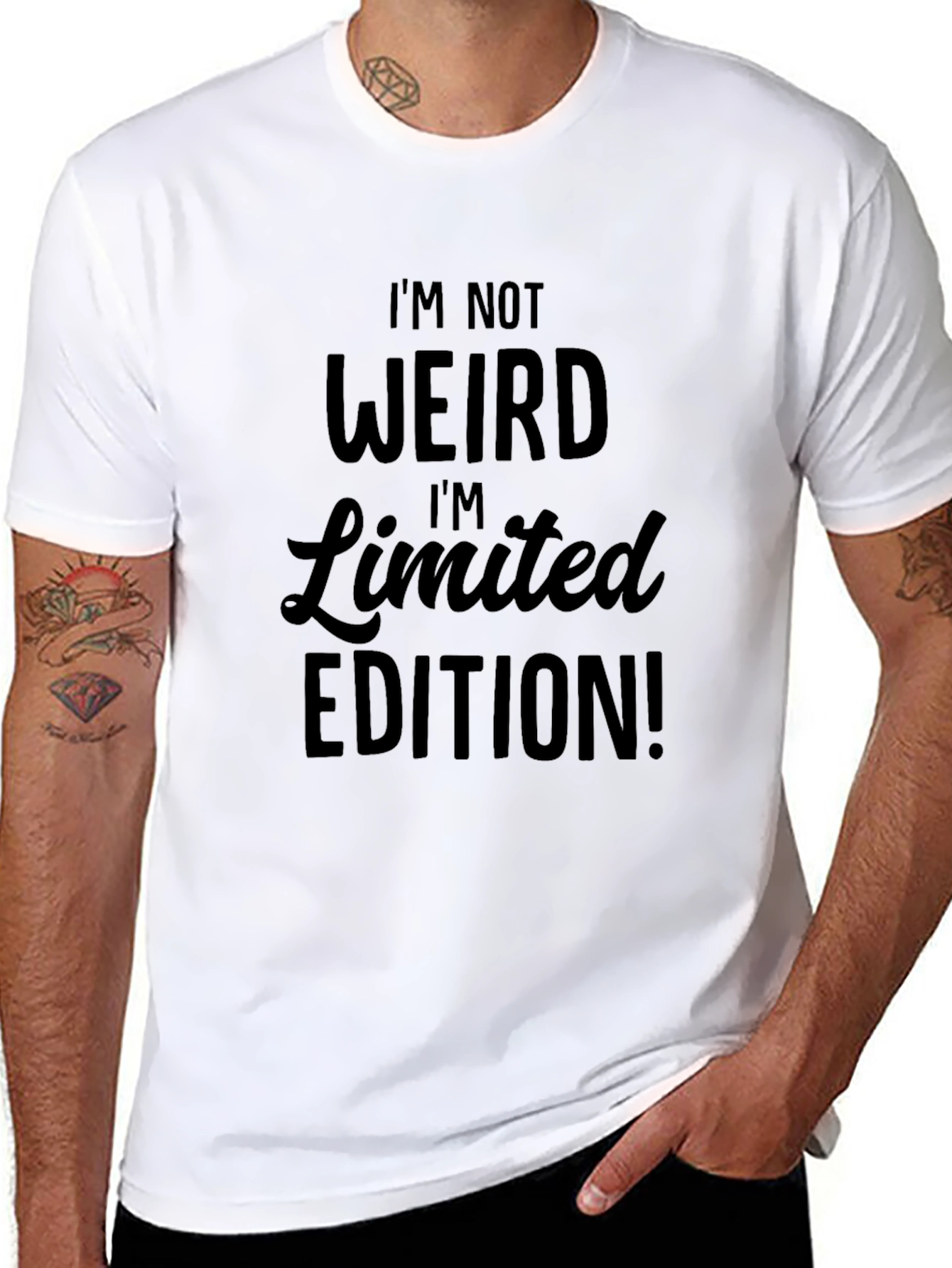 Im Not Weird Im Limited Edition! Graphic Tee