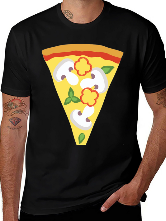 Pizza Slice Graphic Tee - Unique Foodie T-Shirt