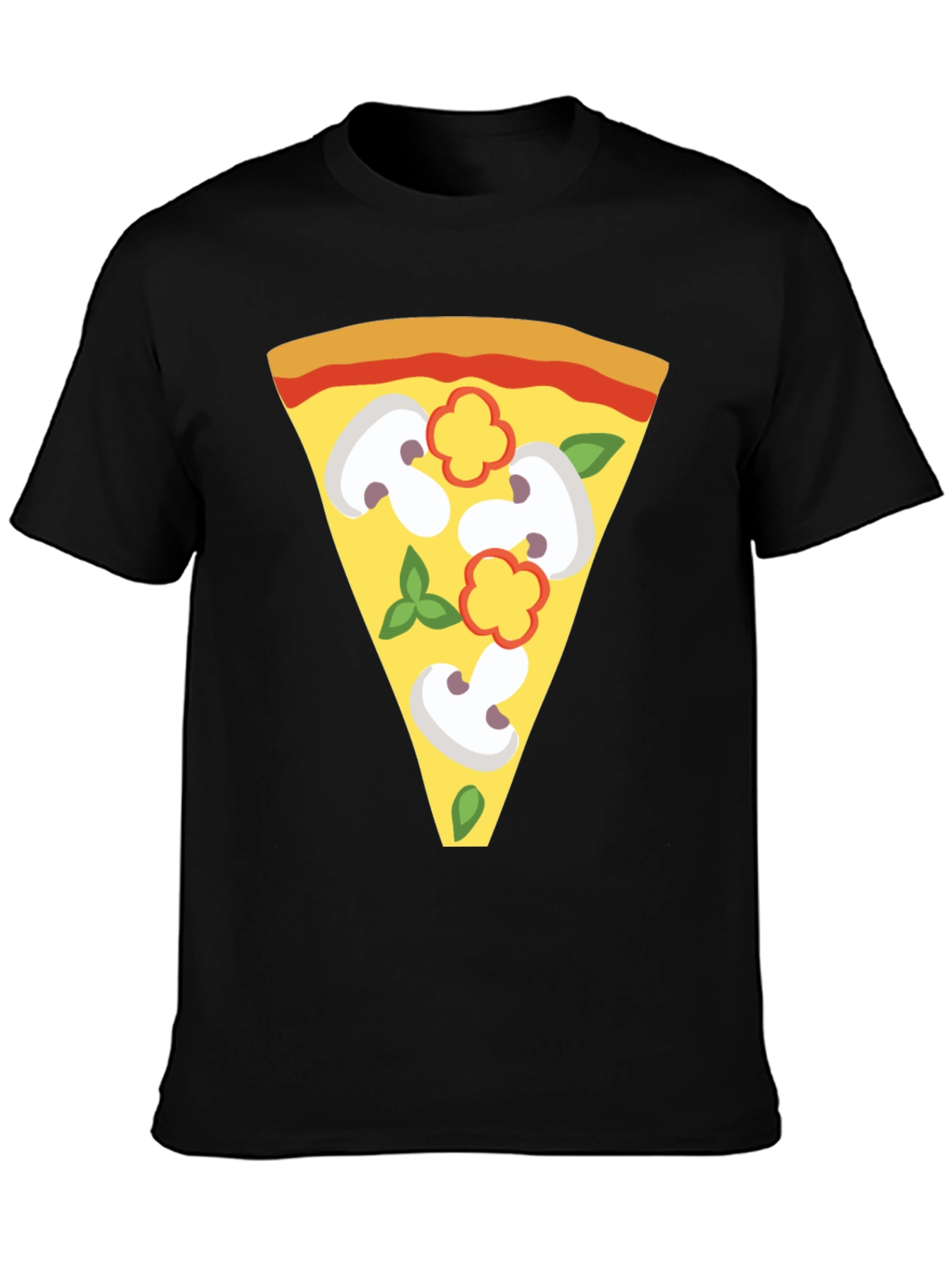 Pizza Slice Graphic Tee - Unique Foodie T-Shirt