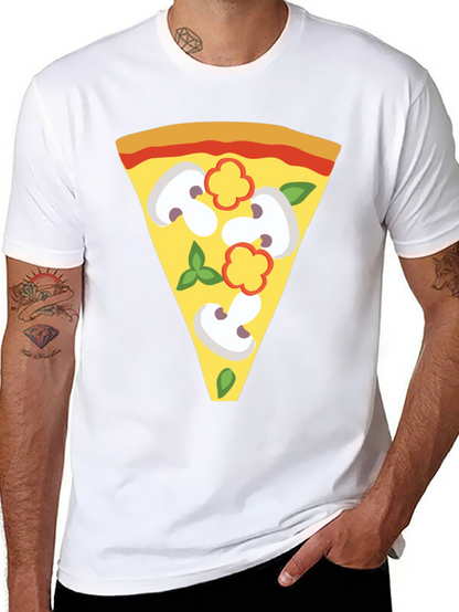 Pizza Slice Graphic Tee - Unique Foodie T-Shirt
