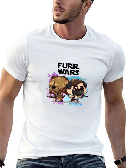 Furr Wars Black T-Shirt