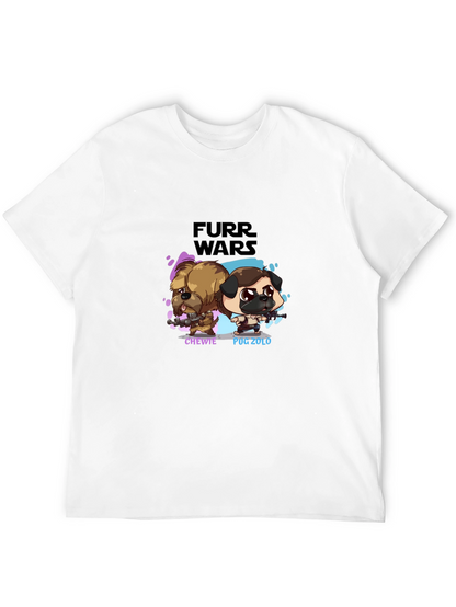 Furr Wars Black T-Shirt