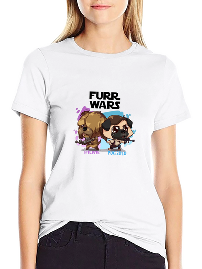Furr Wars Black T-Shirt