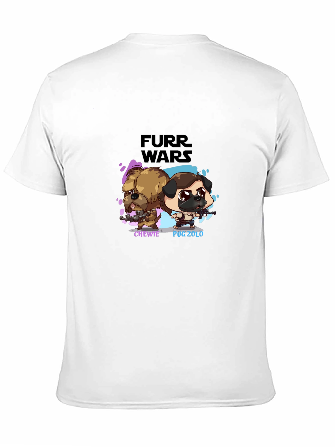 Furr Wars Black T-Shirt