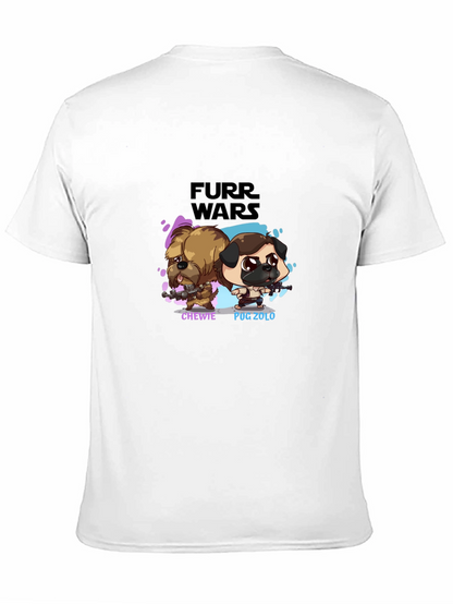 Furr Wars Black T-Shirt