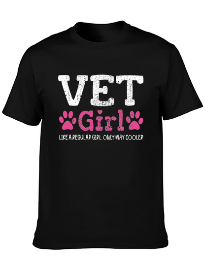 Vet Girl T-Shirt: Cool Veterinarian Apparel