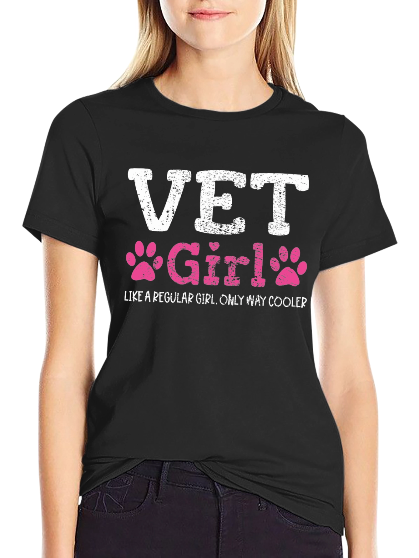 Vet Girl T-Shirt: Cool Veterinarian Apparel