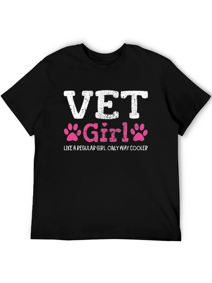 Vet Girl T-Shirt: Cool Veterinarian Apparel