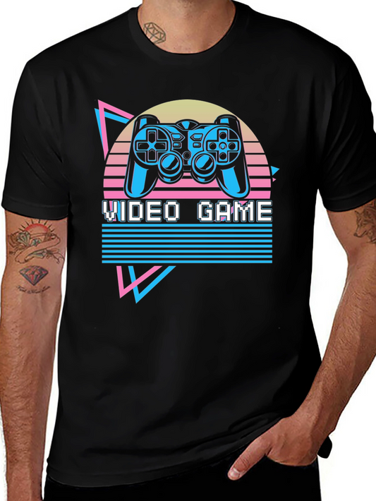 Retro Video Game T-Shirt - 80s Style Graphic Tee