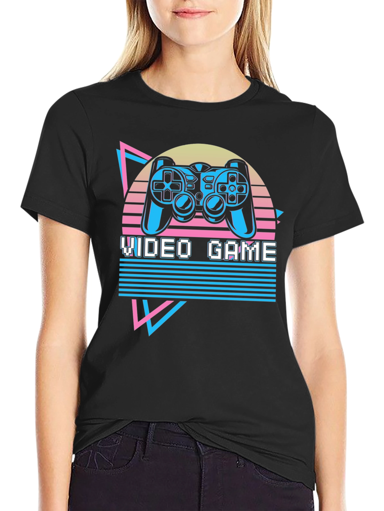 Retro Video Game T-Shirt - 80s Style Graphic Tee
