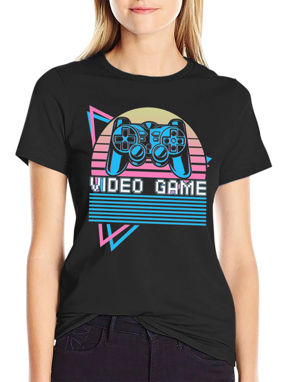Retro Video Game T-Shirt - 80s Style Graphic Tee